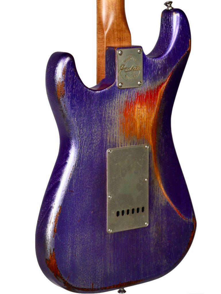 Paoletti Stratospheric Loft SSS Firemist Purple #130821 - Paoletti - Heartbreaker Guitars