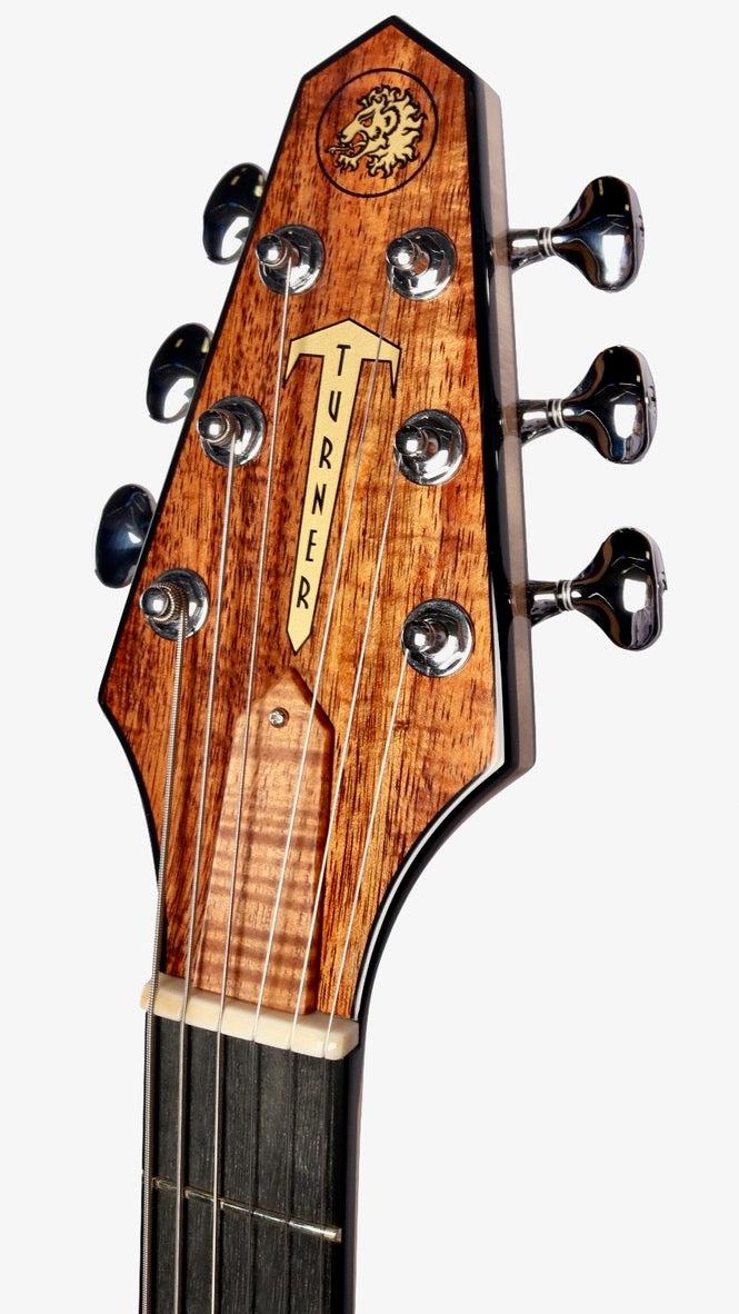 Rick Turner Model 1 Custom Deluxe Koa with Full Electronics Package #5795 - Rick Turner Guitars - Heartbreaker Guitars
