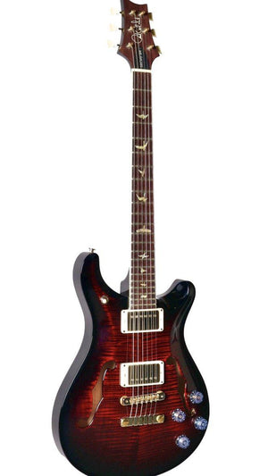 PRS McCarty 594 Hollowbody II Fire Red Smokewrap Burst #322375 - Paul Reed Smith Guitars - Heartbreaker Guitars