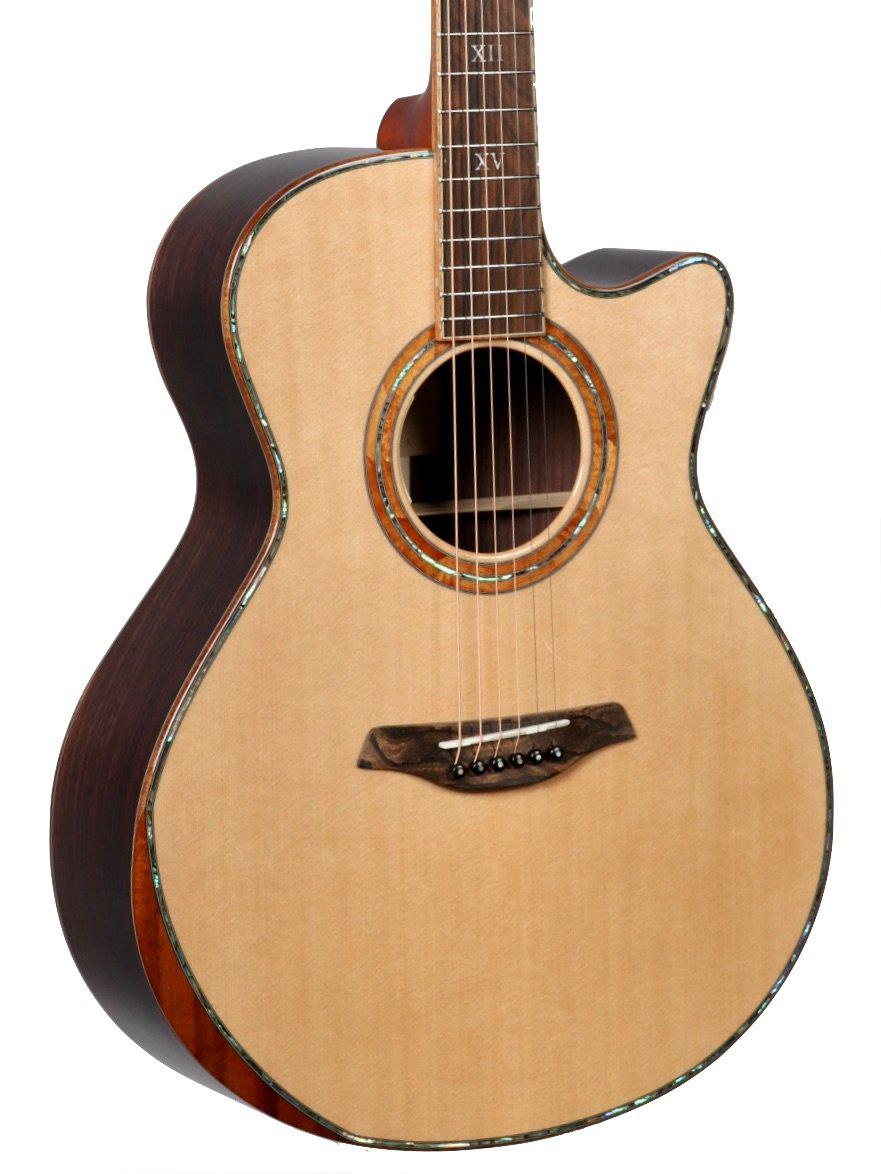 Furch Red Deluxe Sitka / Master Grade Indian Rosewood with LR Baggs Anthem Pickup #93652 - Furch Guitars - Heartbreaker Guitars