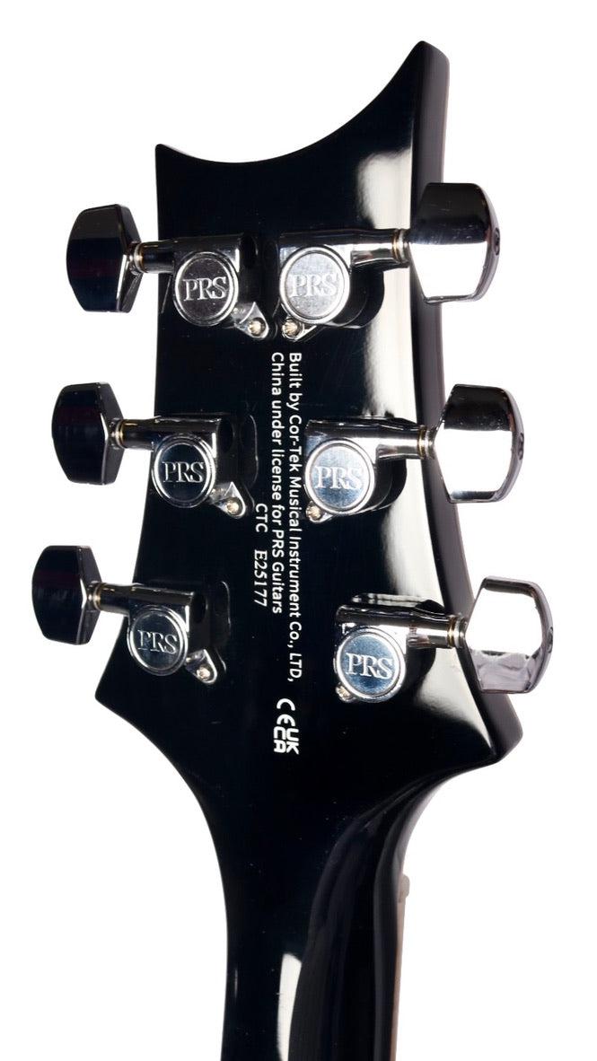 PRS Hollowbody II Piezo SE Peacock Blue Smokeburst #25177 - Paul Reed Smith Guitars - Heartbreaker Guitars