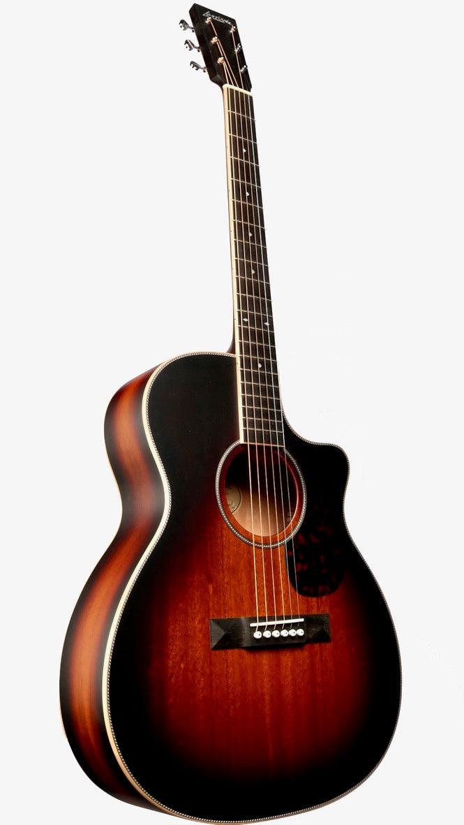 Larrivee OMV-40 All Mahogany Tobacco Sunburst #136924 - Larrivee Guitars - Heartbreaker Guitars