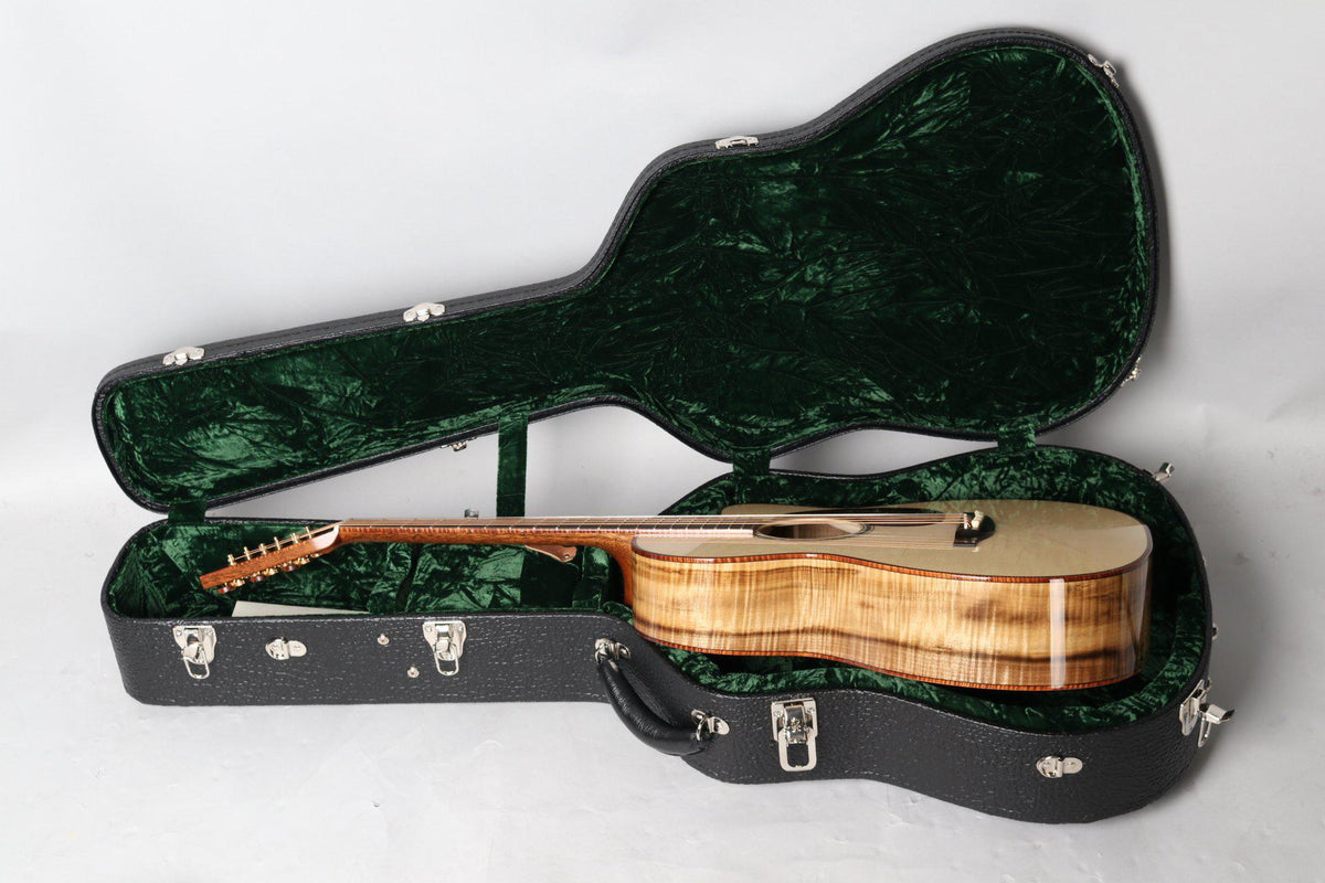 Bourgeois OMSC Flamed Myrtle / Italian Spruce 12 Fret #8861 - Bourgeois Guitars - Heartbreaker Guitars