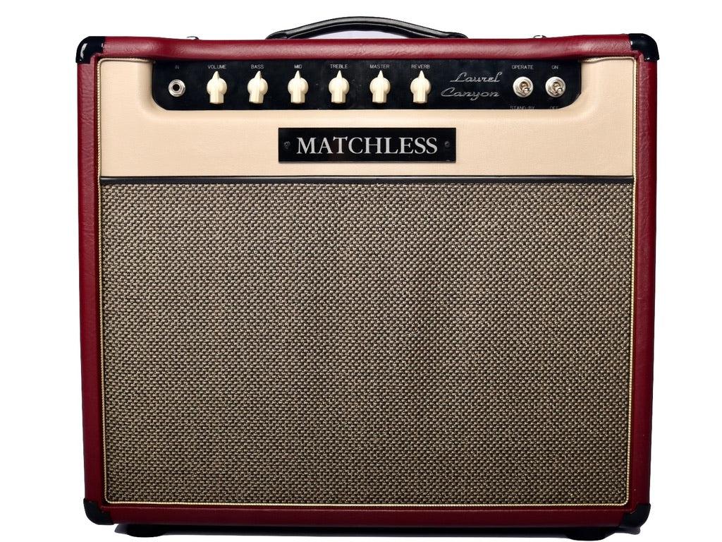 Matchless Laurel Canyon Reverb Custom Burgundy #V00179 - Heartbreaker ...
