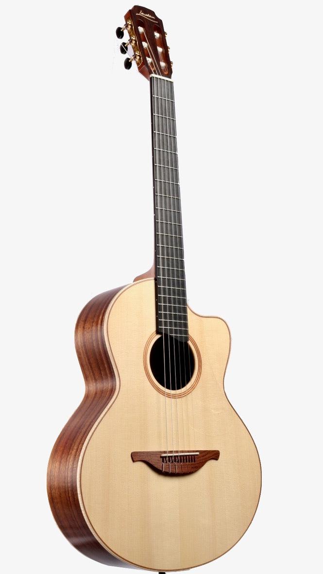 Lowden S34J Nylon Jazz Alpine Spruce / Koa #24941 (New for 2022!) - Lowden Guitars - Heartbreaker Guitars