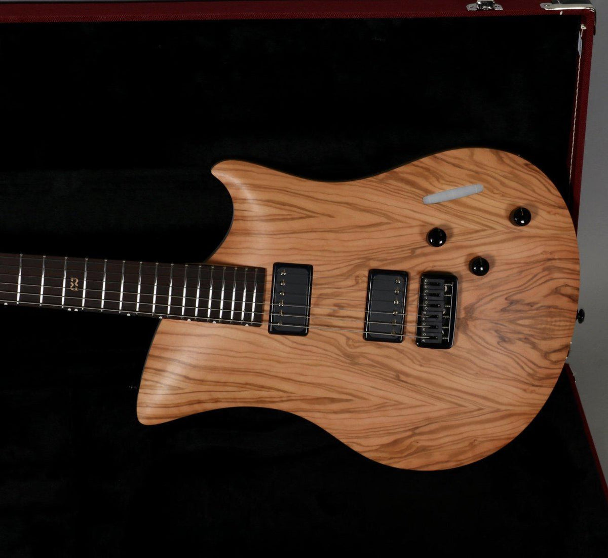 Relish Olive Jane Custom Black Hardware with Pick Up Swapping - Relish Guitars - Heartbreaker Guitars