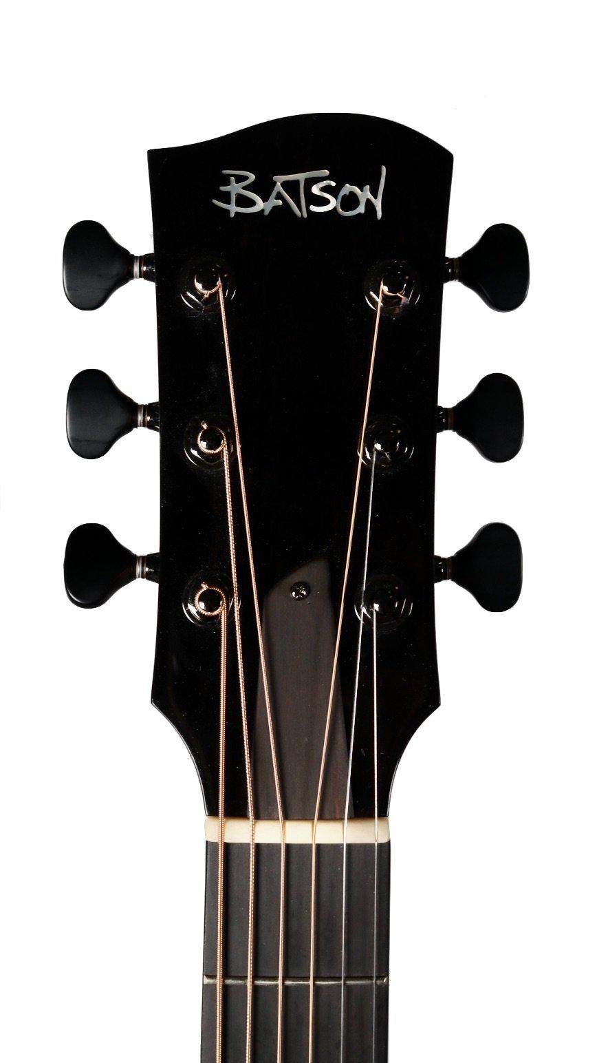 Batson Jumbo Figured Douglas Fir / Cloudy Cocobolo #19210102 - Batson - Heartbreaker Guitars