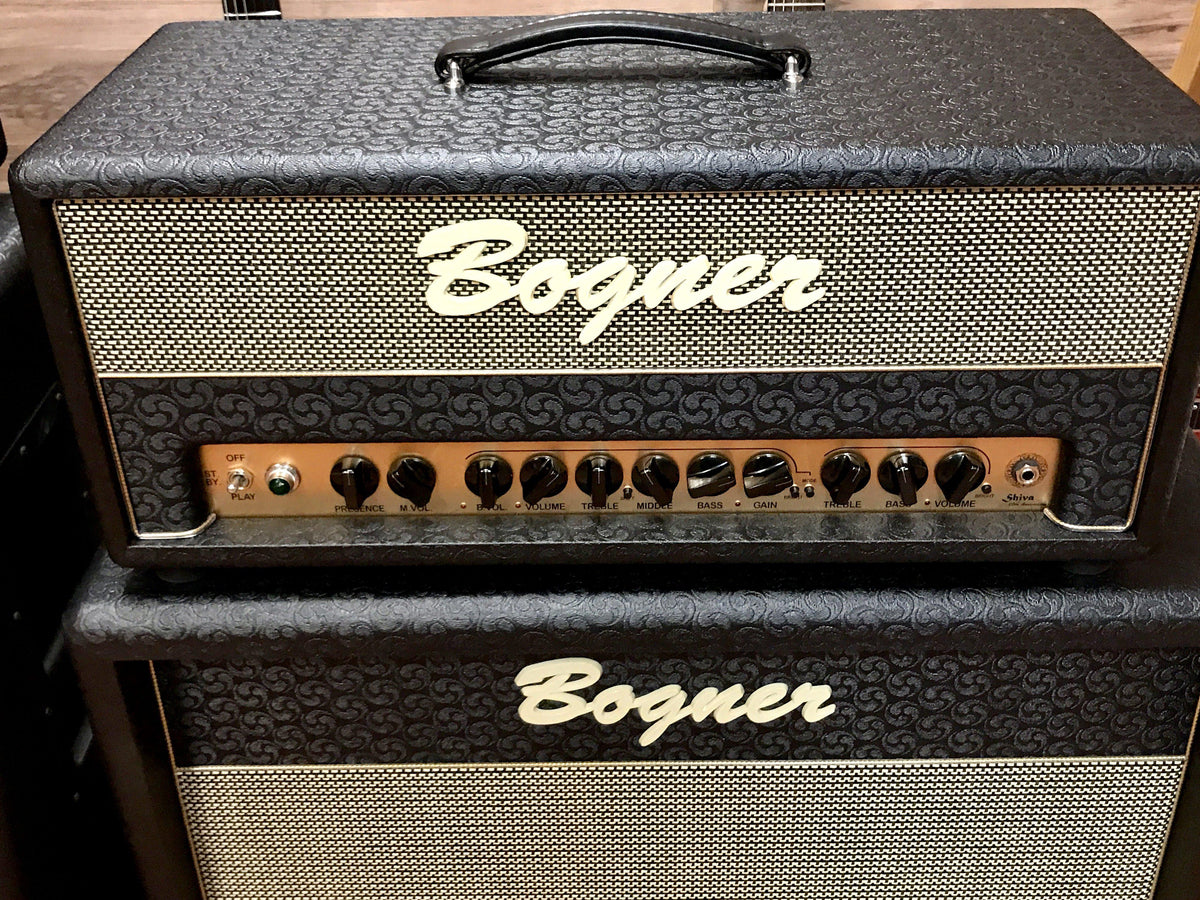 2019 Bogner Shiva Head 20th Anniversary with Reverb and 2x12 Cabinet - Bogner Amplifiers - Heartbreaker Guitars