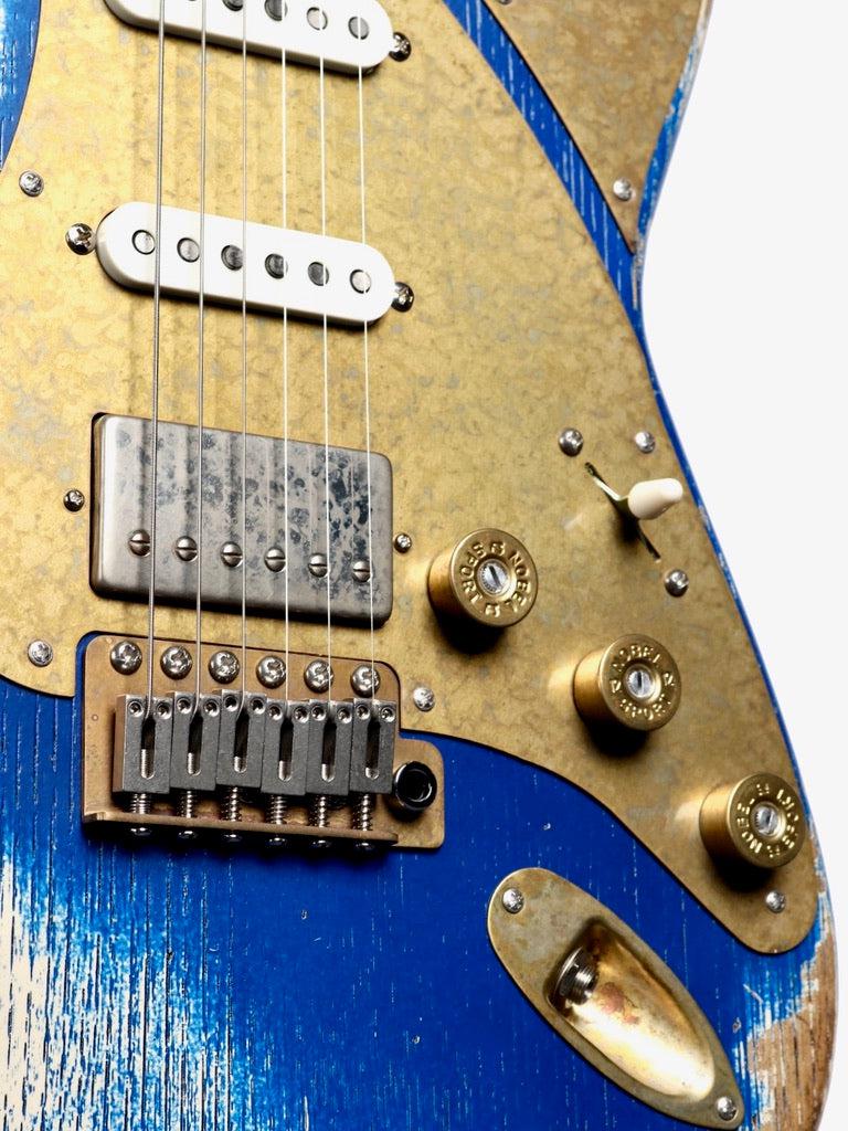 Paoletti Stratospheric Loft HSS Dallas Blue #201122 - Paoletti - Heartbreaker Guitars