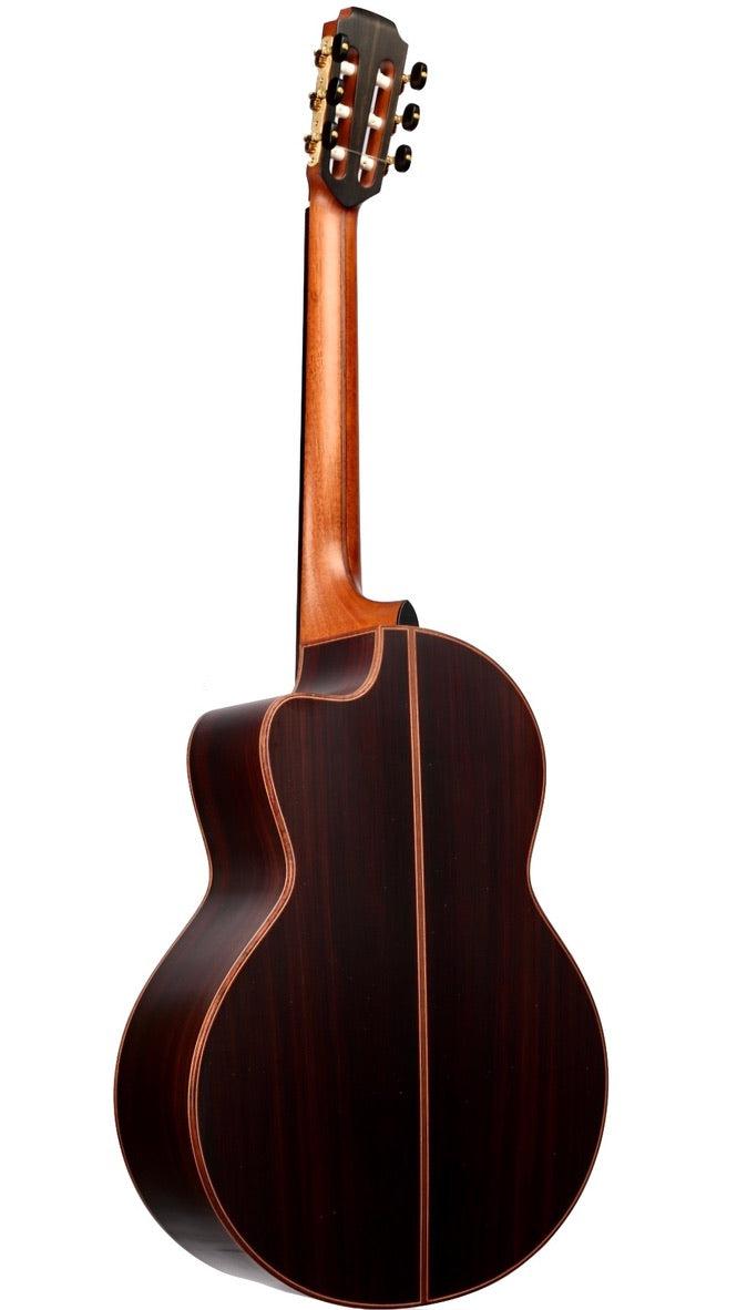 Lowden S50J Nylon Jazz with Soundbox Bevel Red Cedar / Indian Rosewood #26001 - Lowden Guitars - Heartbreaker Guitars