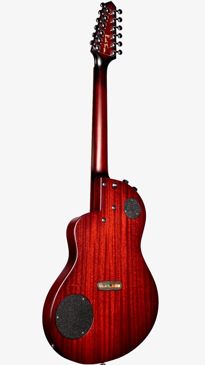 Rick Turner Renaissance RS12 All Mahogany Dark Burst #5718 - Rick Turner Guitars - Heartbreaker Guitars