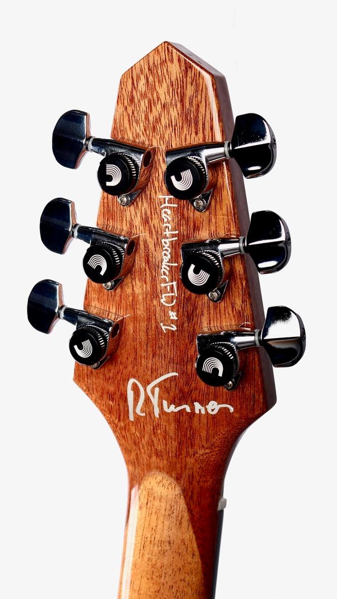 Rick Turner Model 1 Ltd. Edition Ziricote "Heartbreaker Featherweight" #1 - Rick Turner Guitars - Heartbreaker Guitars