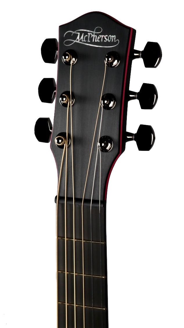 McPherson Carbon Fiber Blackout Touring Pink w/ Camo Finish #11465 - McPherson Guitars - Heartbreaker Guitars