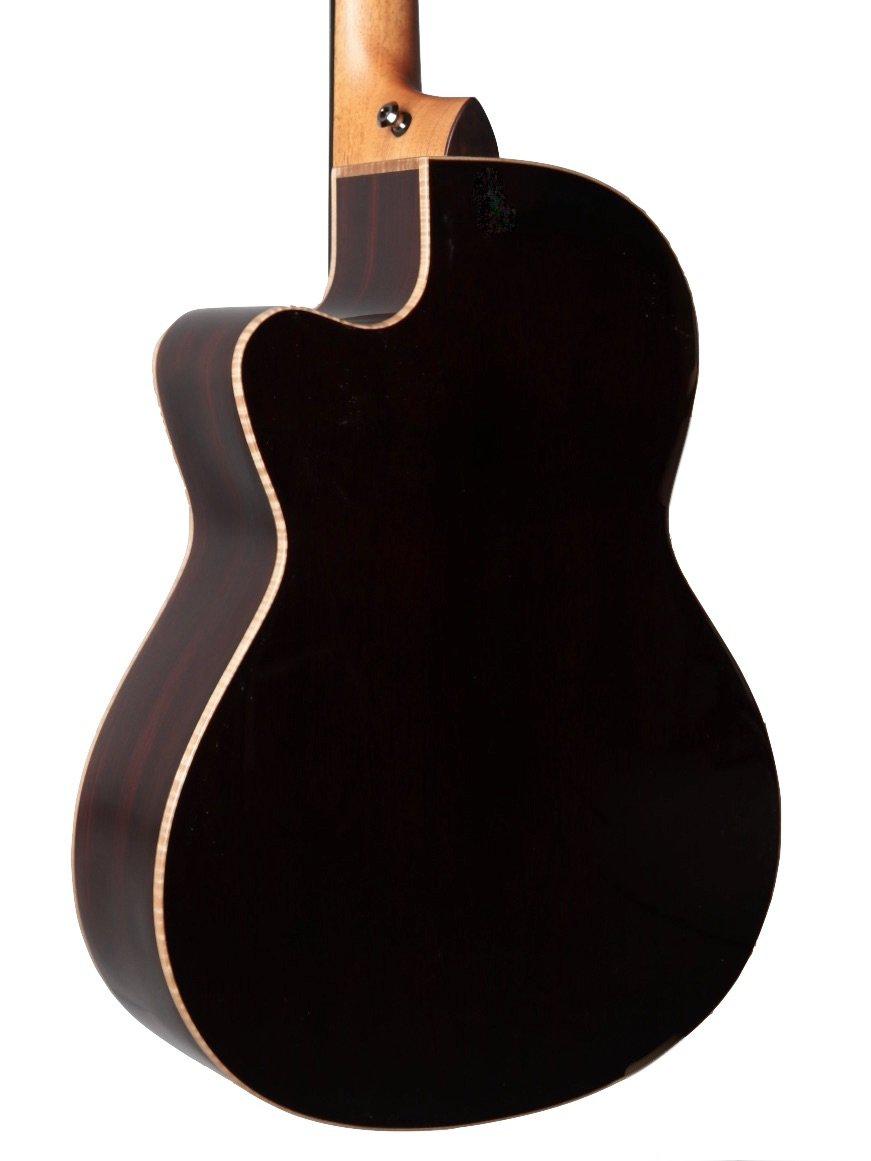 Batson Gypsy Western Red Cedar / Indian Rosewood #K18050004 - Batson - Heartbreaker Guitars