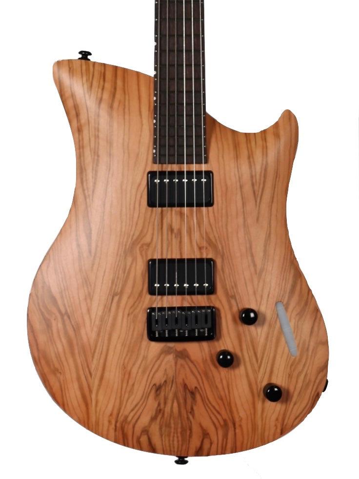 Relish Olive Jane Custom Black Hardware with Pick Up Swapping - Relish Guitars - Heartbreaker Guitars