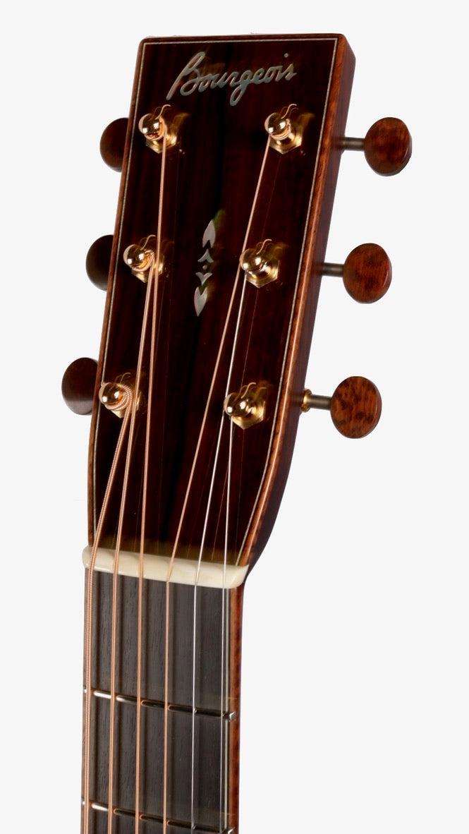 Bourgeois DB Signature Deluxe Single O Aged Tone Adirondack / Figured Indian Rosewood #9571 - Bourgeois Guitars - Heartbreaker Guitars