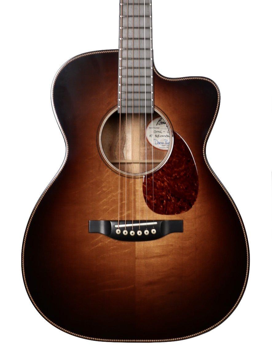 Bourgeois  Large Sound Hole OMC DB Signature Aged Tone Adi Burst over Master Koa - Bourgeois Guitars - Heartbreaker Guitars
