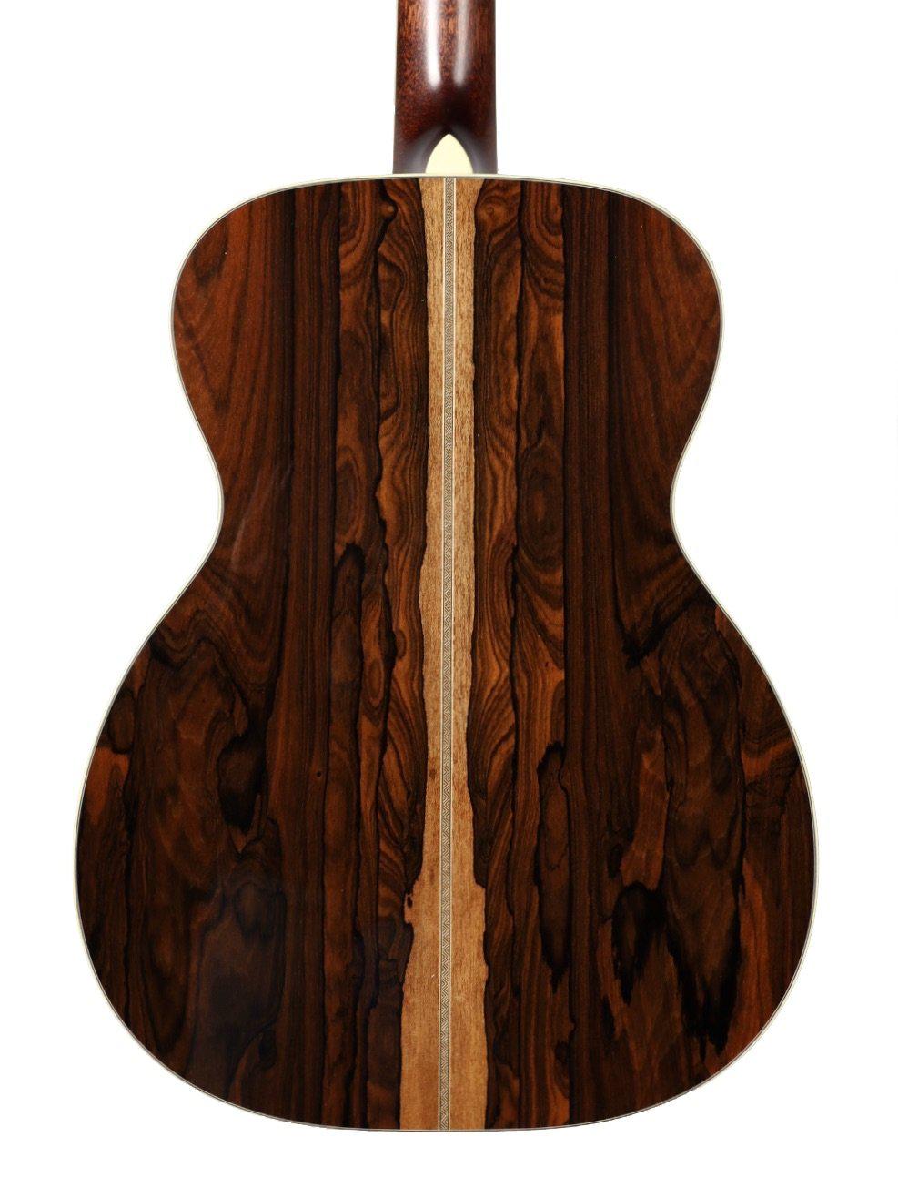 Bourgeois OM Large Sound Hole Aged Tone Adirondack / Ziricote #8706 - Bourgeois Guitars - Heartbreaker Guitars
