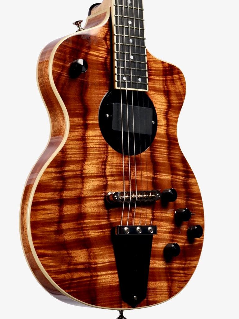 Rick Turner Model 1 Custom Deluxe Koa with Full Electronics Package #5794 - Rick Turner Guitars - Heartbreaker Guitars