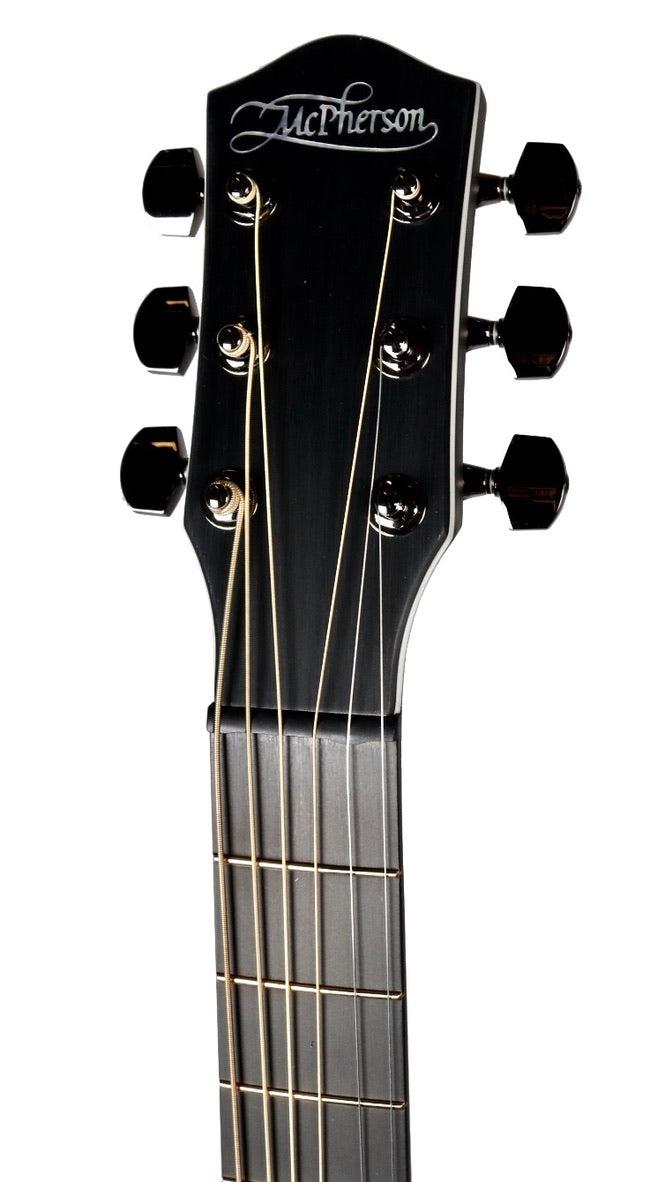 McPherson Carbon Fiber Blackout Touring White w/ Camo Finish #11455 - McPherson Guitars - Heartbreaker Guitars