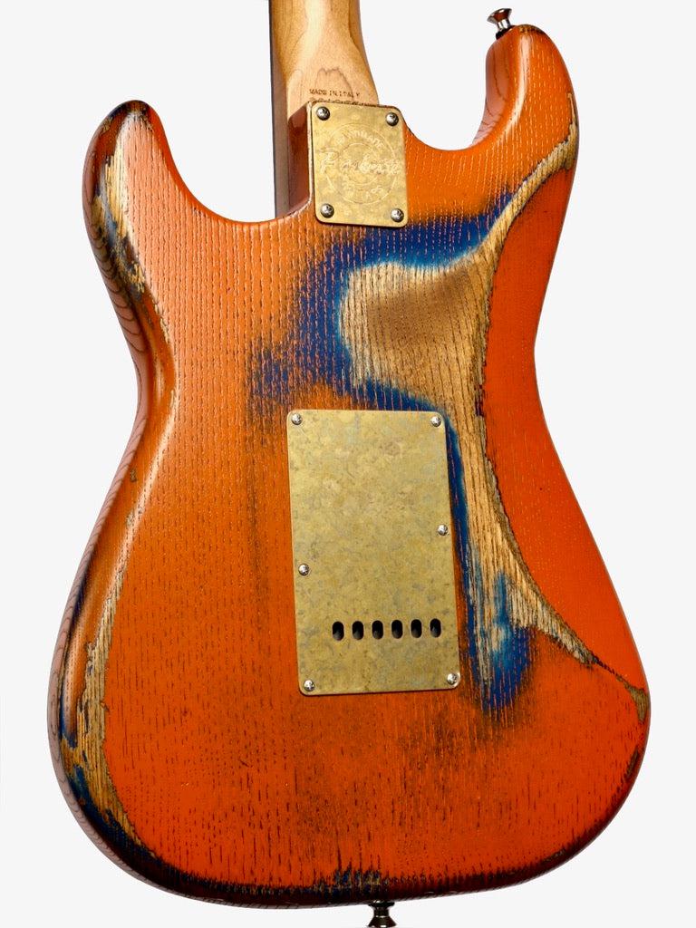Paoletti Stratospheric Loft SSS Chicago Orange #201322 - Paoletti - Heartbreaker Guitars