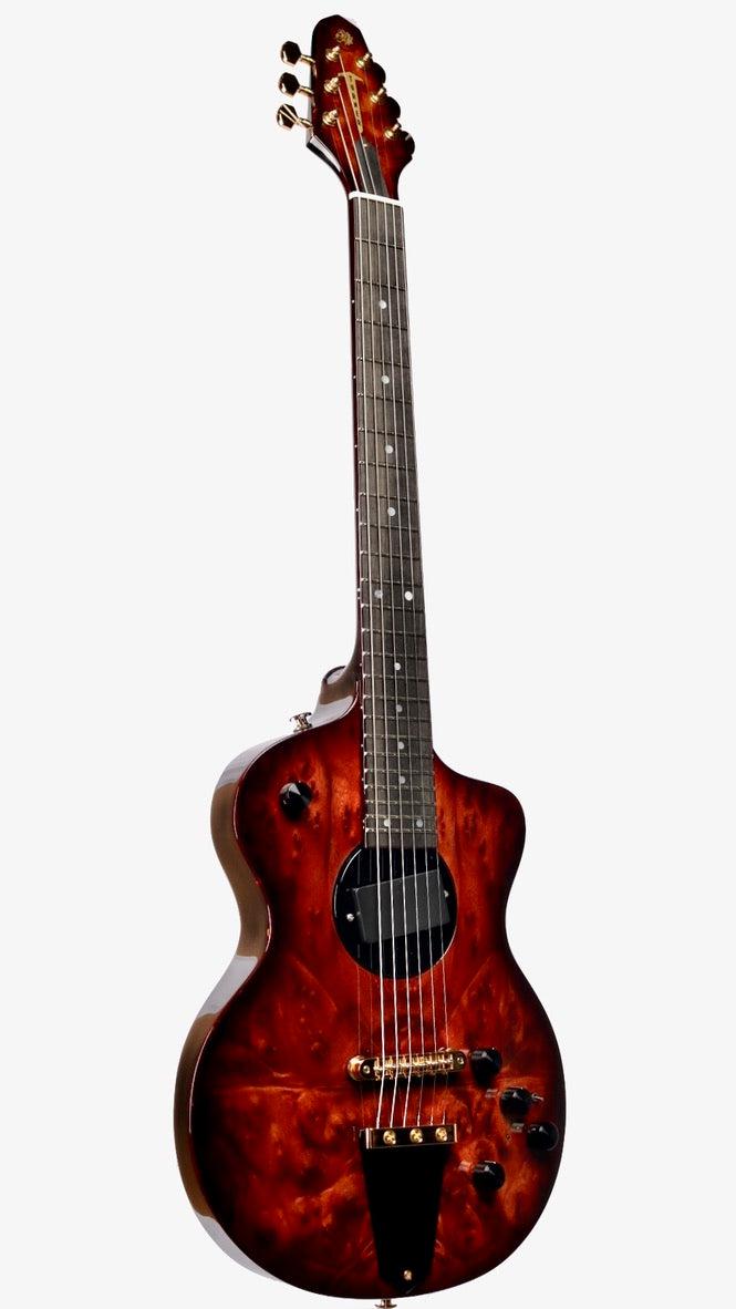 Rick Turner Model 1 Featherweight Custom Camphor Burl #5841 - Rick Turner Guitars - Heartbreaker Guitars