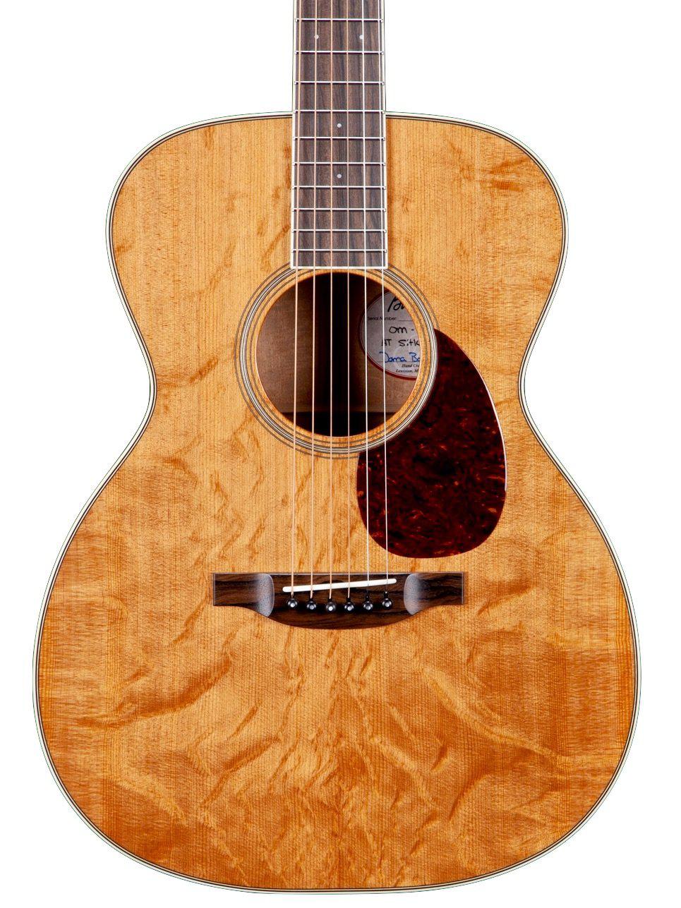 Bourgeois OM Custom Aged Tone Bear Claw over Figured Mahogany - Bourgeois Guitars - Heartbreaker Guitars