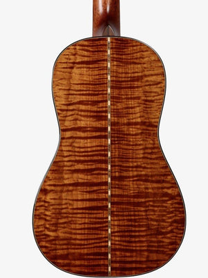 Bourgeois Victorian Piccolo Parlor Aged Tone Swiss Spruce / Aged Tone Curly Maple #9305 - Bourgeois Guitars - Heartbreaker Guitars