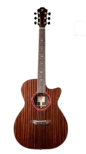 Furch OMC Rainbow Custom Shop Sinker Redwood over Ziricote 2020 NAMM Edition - Furch Guitars - Heartbreaker Guitars