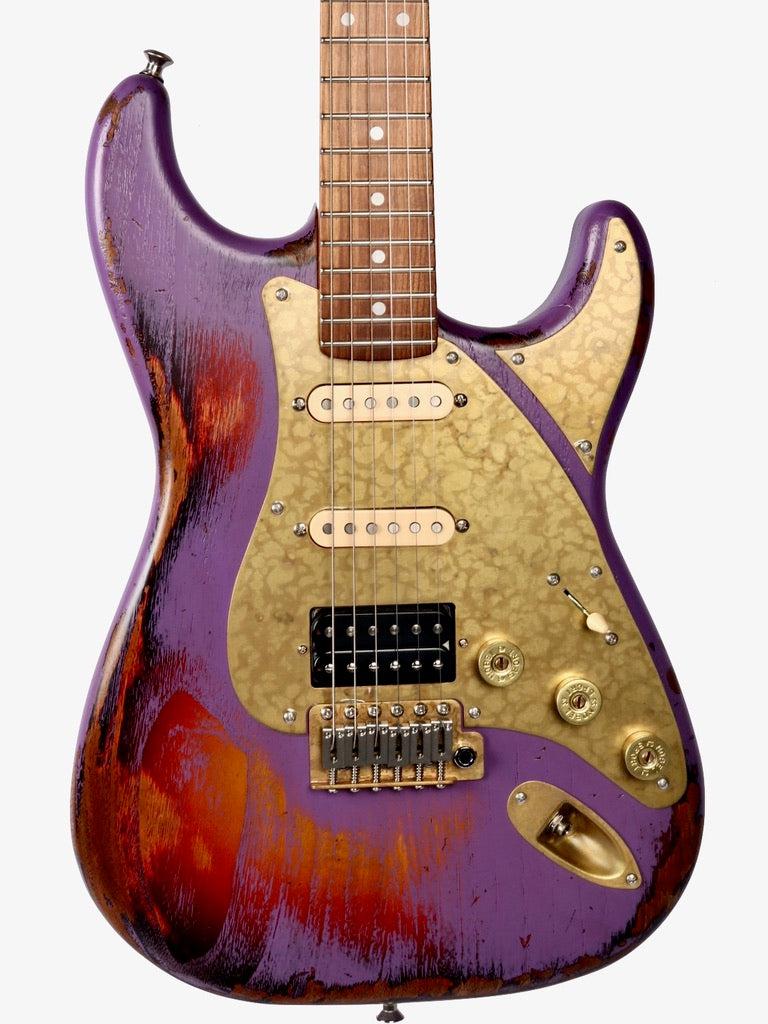 Paoletti Stratospheric Loft HSS Heavy Purple #130521 - Paoletti - Heartbreaker Guitars