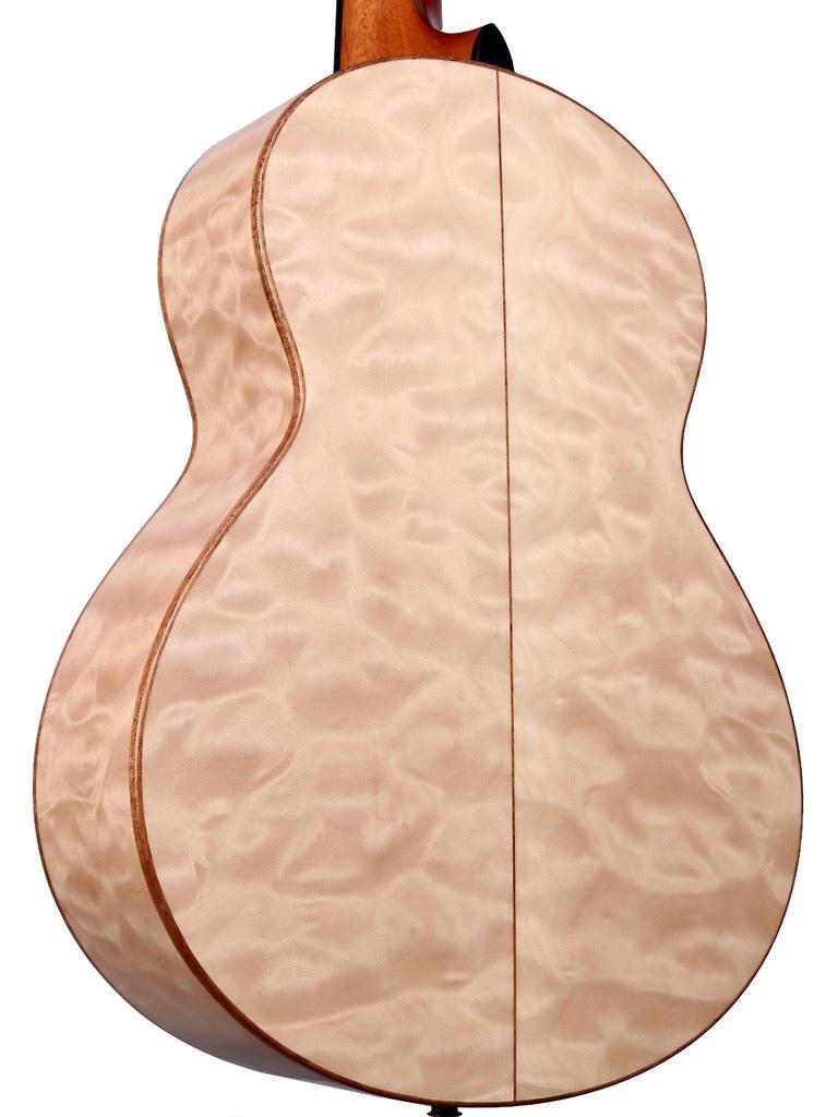 Wee Lowden 35JX Nylon Jazz Model Alpine Spruce / Maple #26006 - Lowden Guitars - Heartbreaker Guitars