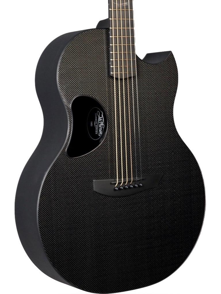McPherson Carbon Fiber Sable Blackout Original Pattern Finish #11451 - McPherson Guitars - Heartbreaker Guitars