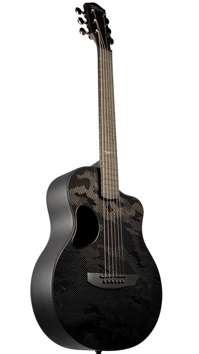 McPherson Carbon Fiber Blackout Touring w/ Camo Finish #11922 - McPherson Guitars - Heartbreaker Guitars
