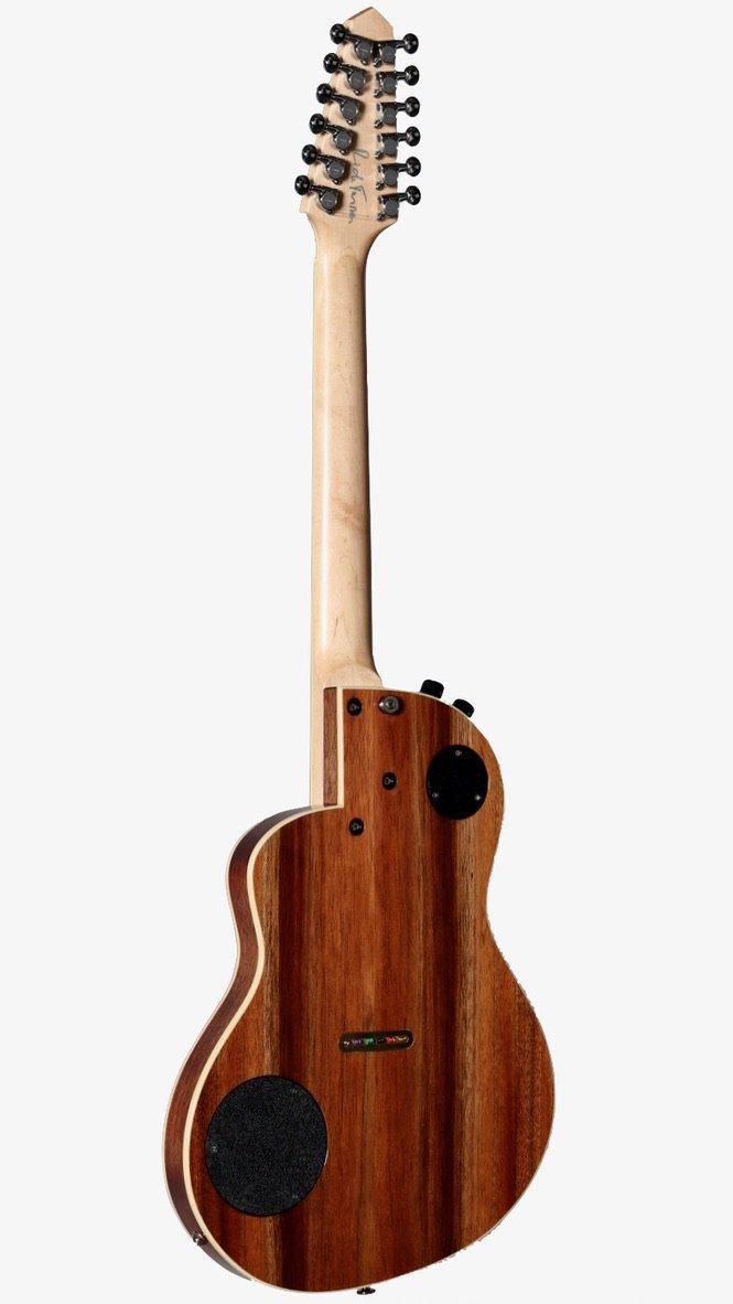 Rick Turner Renaissance RS12 Curly Redwood / Black Acacia #5602 - Rick Turner Guitars - Heartbreaker Guitars