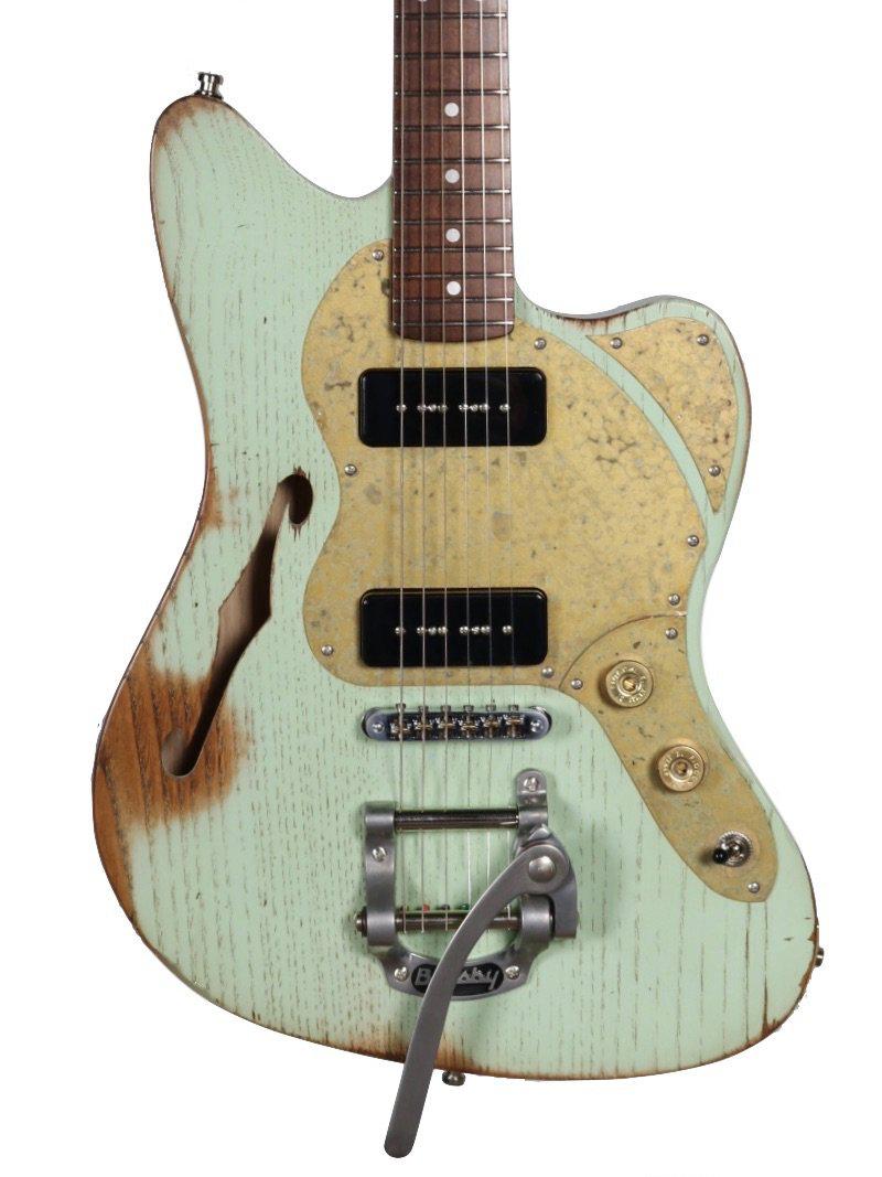 Paoletti Nancy 112 Lounge 2P90 Sage Green #91120 - Paoletti - Heartbreaker Guitars