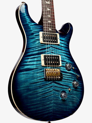 2022 PRS Custom 24 Piezo (Demo) Cobalt Blue Hybrid Package 10 Top #349799 - Paul Reed Smith Guitars - Heartbreaker Guitars
