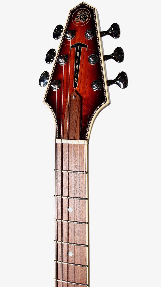 Rick Turner Model 1 Featherweight Custom Dark Burst #5513 - Rick Turner Guitars - Heartbreaker Guitars