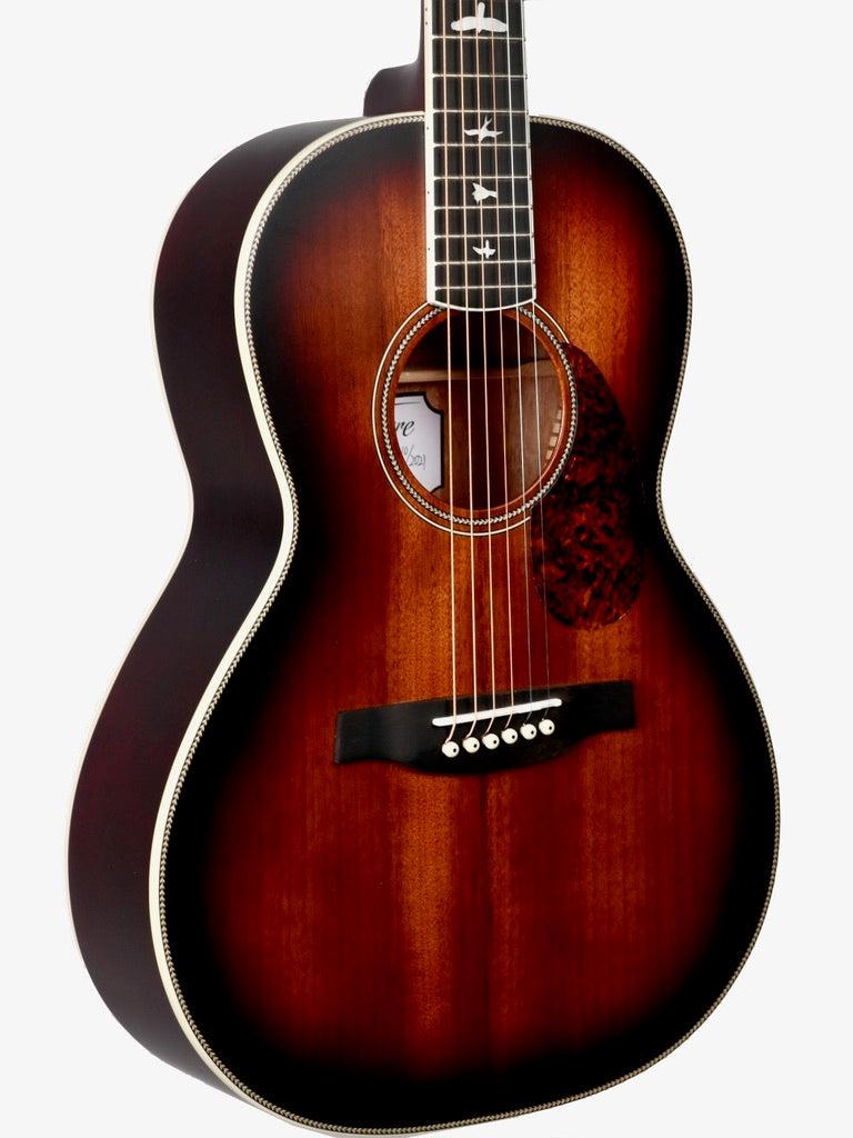 PRS SE Parlor P20E Tobacco Sunburst All Mahogany with Fishman GT1