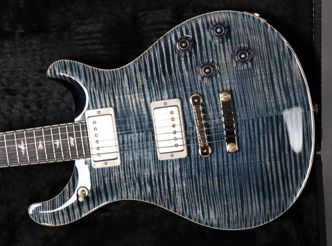 PRS McCarty 594 Faded Whale Blue 10 Top Pattern Vintage Hybrid Package 2020 #301196 - Paul Reed Smith Guitars - Heartbreaker Guitars