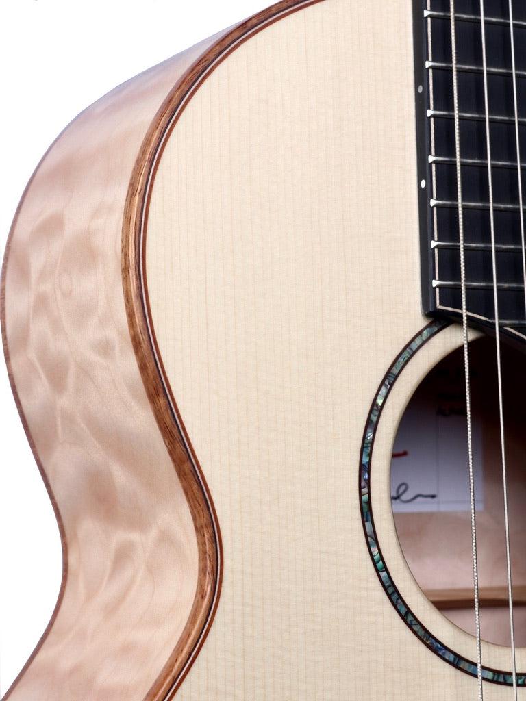 Wee Lowden 35JX Nylon Jazz Model Alpine Spruce / Maple #26006 - Lowden Guitars - Heartbreaker Guitars