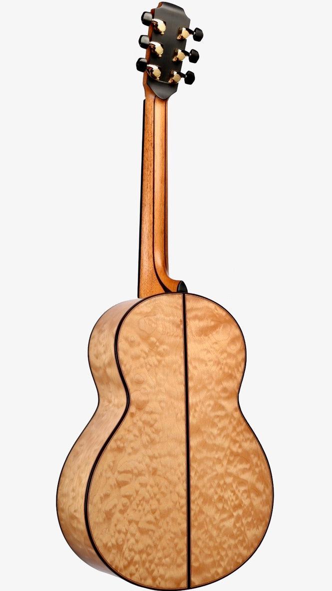 Wee Lowden 50 with #2 Inlay Package Sitka Spruce / Maple #25977 - Lowden Guitars - Heartbreaker Guitars