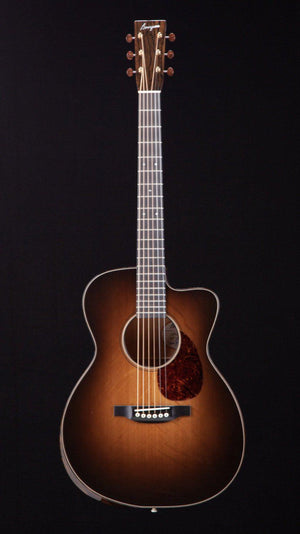Bourgeois OMC Large Sound Hole Arm Bevel with Master Grade Mahogany Aged Tone #8845 - Bourgeois Guitars - Heartbreaker Guitars
