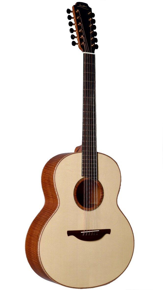 Lowden F50 12 String Alpine Spruce / Fiddleback Mahogany #24591 - Lowden Guitars - Heartbreaker Guitars