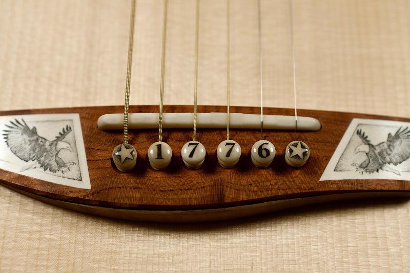 McPherson 1776 Collectable Guitar  - One of A Kind Hand Made by Matt McPherson - Please Call For Price - McPherson Guitars - Heartbreaker Guitars