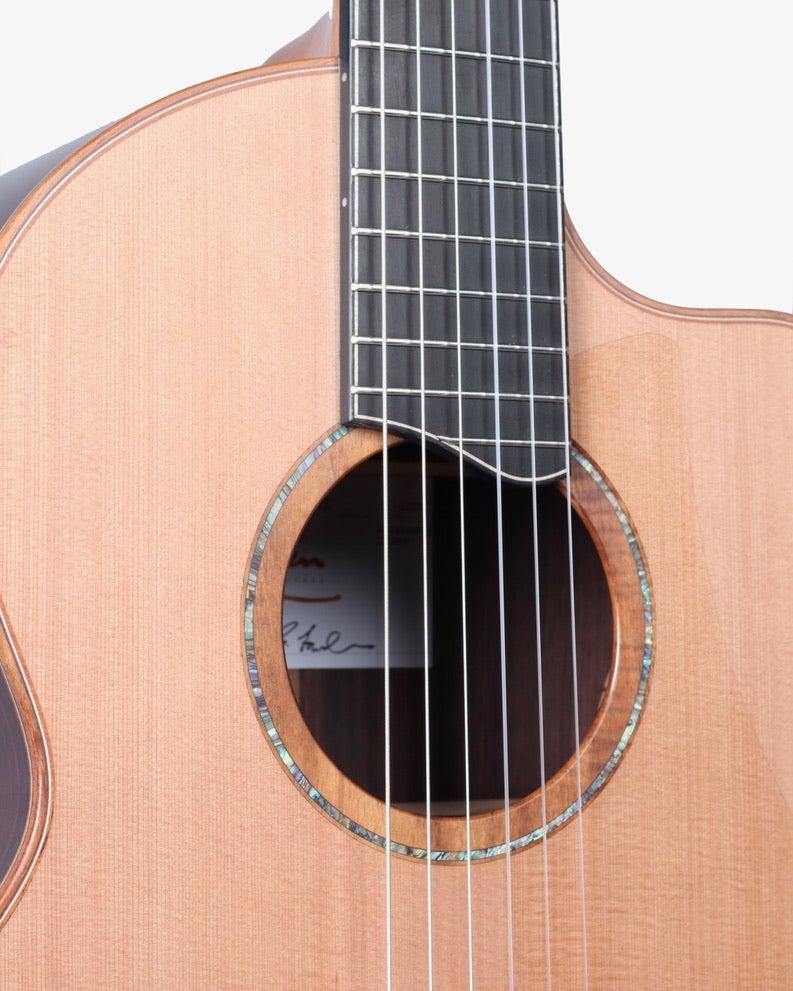 Lowden S50J Nylon Jazz Master Grade Red Cedar / Master Grade Indian Rosewood #25193 - Lowden Guitars - Heartbreaker Guitars