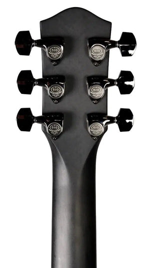 McPherson Carbon Fiber Blackout Touring Silver w/ Honeycomb Finish #11487 - McPherson Guitars - Heartbreaker Guitars