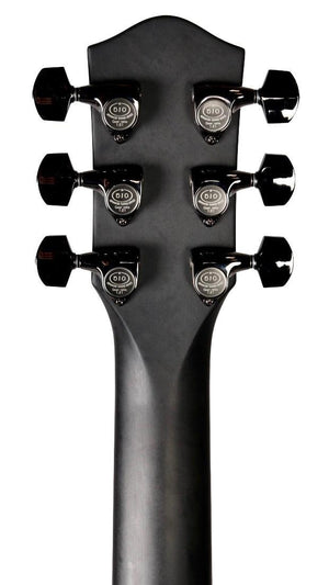 McPherson Carbon Fiber Blackout Touring Silver w/ Camo Finish #11459 - McPherson Guitars - Heartbreaker Guitars