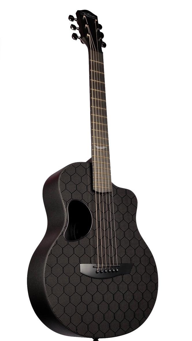 McPherson Carbon Fiber Blackout Touring w/ Honeycomb Finish #11856 - McPherson Guitars - Heartbreaker Guitars
