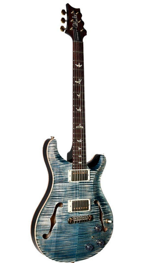 PRS Hollowbody II Piezo Faded Whale Blue Hybrid Package 10 Top #325835 - Paul Reed Smith Guitars - Heartbreaker Guitars