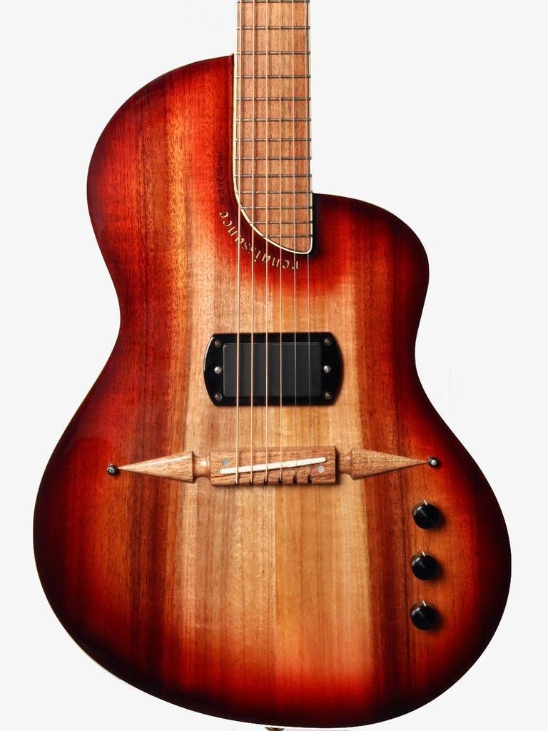 Rick Turner Renaissance RS6 Deuce Burst Acacia / Mahogany #5711 - Rick Turner Guitars - Heartbreaker Guitars